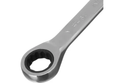 Ключ гаечный комбинированный трещеточный Matrix Professional 14812, 19 мм, CrV, зеркальный хром