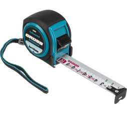 Рулетка Gross Komfortabel 32562, 5 м х 25 мм, обрезиненный корпус, ручная фиксация