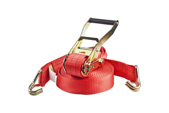 Ремень багажный с крюками Stayer Professional 40564-8, 8x0,005 м, 3,0 тн, храповый механизм