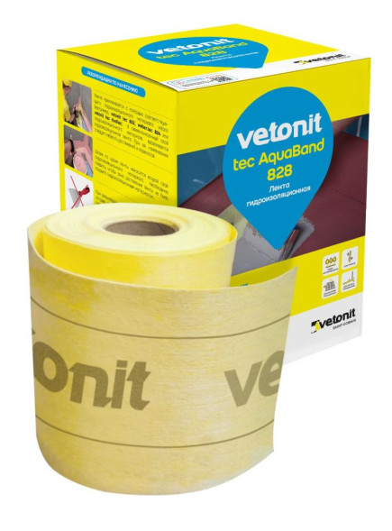 Гидроизоляционная лента Vetonit tec AquaBand 828