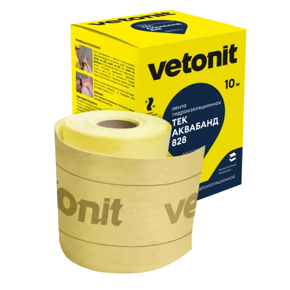 Гидроизоляционная лента Vetonit тек АкваБанд 828