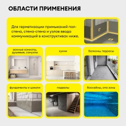 Гидроизоляционная лента Vetonit тек АкваБанд 828