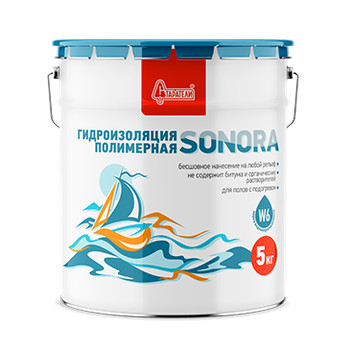 Гидроизлляция полимерная Старатели Sonora, 5 кг