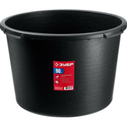 Таз круглый строительный Зубр 06095-90_z03, 90 л