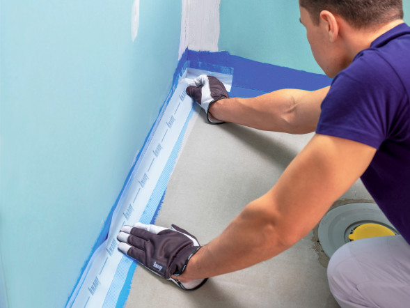 Лента гидроизоляционная Кнауф ФлэхендихтБанд, 10 м, 120х70 мм