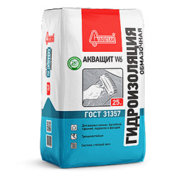 Гидроизоляция обмазочная Старатели Акващит W6, 25 кг