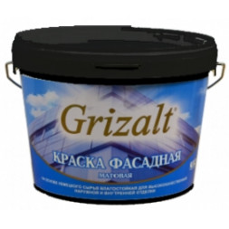 Краска фасадная акриловая Grizalt БС-319 матовая, 40 кг