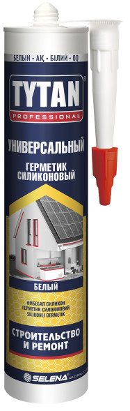 Герметик силиконовый универсальный Tytan Professional,  цвет бесцветный, 280 мл