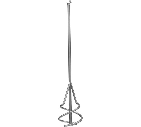 Насадка для миксера Сибртех 84770, 60х8х400 мм, шестигранный хвостовик, для песчано-гравийных смесей