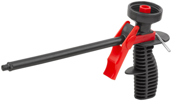 Пистолет для монтажной пены, Курс 14257, пласт. корпус, пластиковая рукоятка