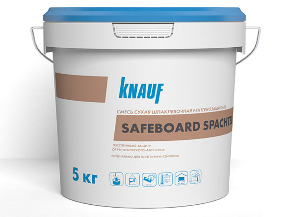 Шпаклевка Кнауф Сейфборд Шпахтель, 5 кг