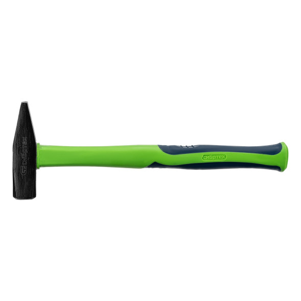 Молоток слесарный Сибртех 10323, 500 гр, квадратный боек, фибергласовая обрезиненная рукоятка