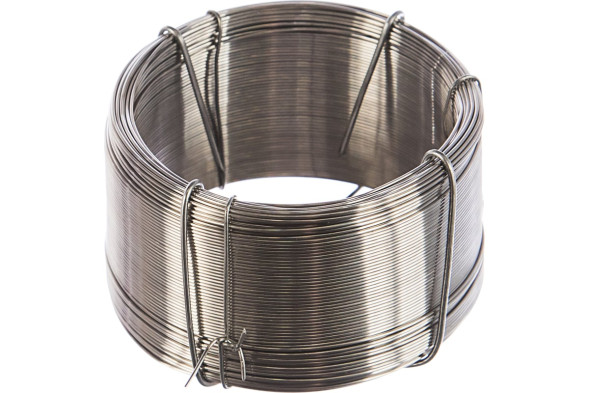 Проволока вязальная нержавеющая сталь Сибртех 47761, 0,7 мм, бухта 75 м