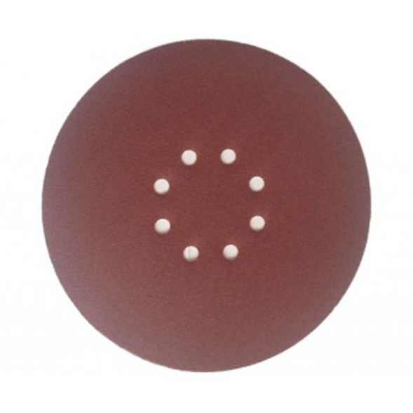 Круг абразивный Elitech 1820.126500 под липучку, D225 мм, P180, с отверстиями, упаковка 5 штук