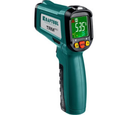 Пирометр Kraftool 45705-550, -30/+550 градусов, с лазером и  ЖК-дисплем, чехол