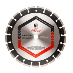 Диск отрезной алмазный сегментный Diam Pro Line 030630, 350х3,2х25,4 мм, асфальт, универсальный рез