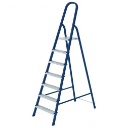 Стремянка Сибртех 97847, 7 ступеней, стальная