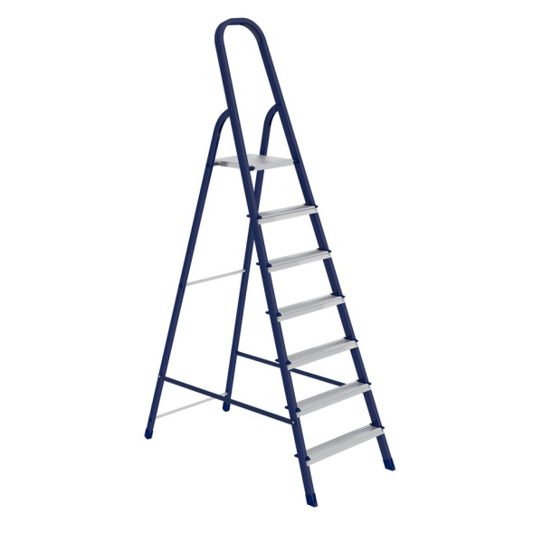Стремянка Сибртех 97847, 7 ступеней, стальная