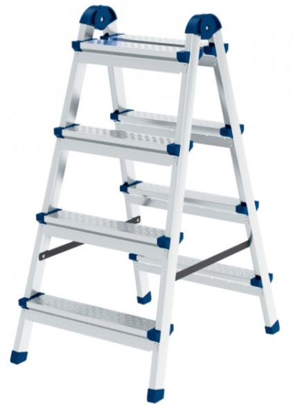 Стремянка, 4 ступени, стальная, двусторонняя, &amp;quot;СИБРТЕХ&amp;quot; /97984