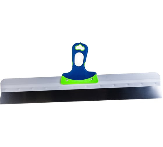 Шпатель фасадный из нержавеющей стали Сибртех 85586 с двухкомпонентной ручкой, 600 мм