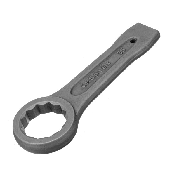 Ключ гаечный кольцевой, ударный, Сибртех 14279, 55 мм