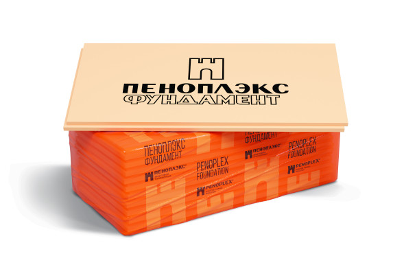 Пеноплэекс Фундамент 100 мм, 100х585х1185 мм, упаковка 4 плиты