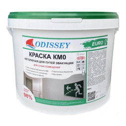 Краска для стен и потолков КМ0 ВДАК-213 Евро Odissey, силикатная, матовая, КМ0, 15 кг,