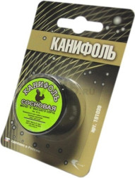 Канифоль для паяльных работ, пластиковая банка, 20гр, "А" "ВЕКТА" /40092