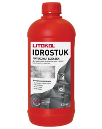 Латексная добавка для затирок Litokol Idrostuk, 1,5 кг
