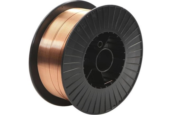 Проволока сварочная омедненная Ресанта СВ-08Г2С-О артикул 71/6/53, 0,8 мм, катушка 5 кг