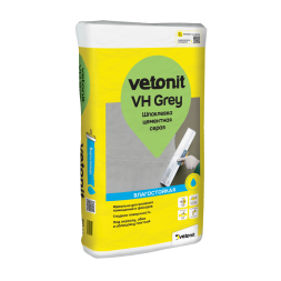 Цементная шпатлевка Vetonit VH, цвет серый, 20 кг