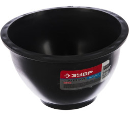 Чашка для гипса из мягкой резины Зубр Профи 06080, 110х75 мм