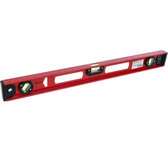 Уровень строительный усиленный Matrix 34006 тип Рельс, 600 мм, 3 глазка