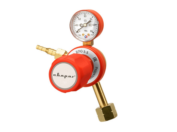 Редуктор пропановый Сварог 1С008-0030 БПО-5-5, манометр с поверкой
