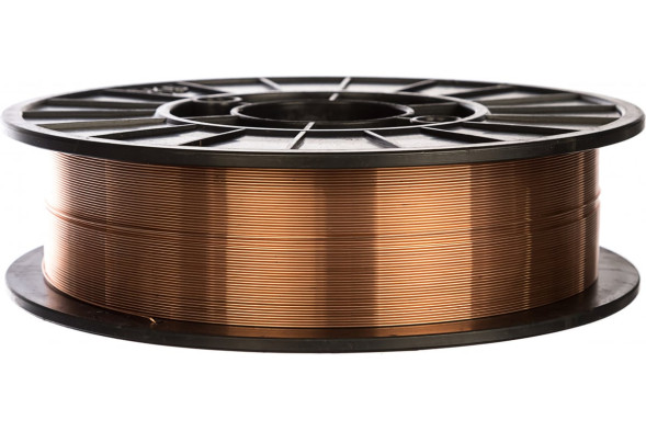 Проволока сварочная омедненная Кедр СВ-08Г2С-О артикул 7390034, 0,8 мм, катушка 5 кг, упаковка 2 шт