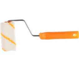 Мини-валик из полиакрила Stayer Girpaint 0315-10 с ручкой, 30 х 100 мм, ворс 10 мм, бюгель 6 мм