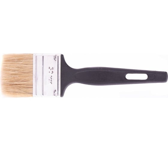 Кисть плоская Зубр Универсал 01099-50_z01, 2,0&amp;quot; 50 мм, натуральная щетина, деревянная ручка