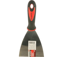 Шпательная лопатка из нержавеющей стали Matrix 85510 с двухкомпонентной ручкой, 100 мм