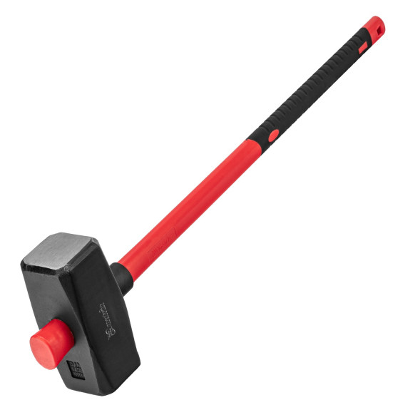 Кувалда Matrix 10968, 10,0 кг, кованая головка, рукоятка 900 мм, фибергласовая, обрезиненная