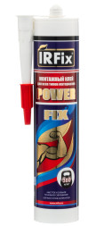 Клей монтажный белый гибридный POWER FIX MS IRFIX