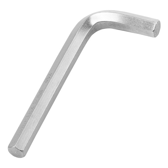 Ключ имбусовый HEX Сибртех 12344, 12 мм, закаленная сталь 45Х, никелированный