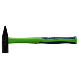 Молоток слесарный Сибртех 10325, 600 гр, квадратный боек, фибергласовая обрезиненная рукоятка