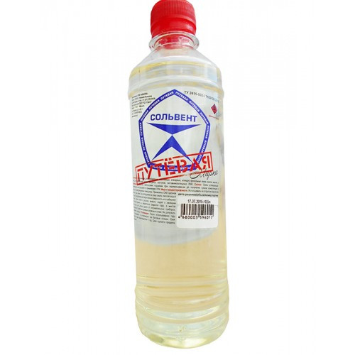 Сольвент ТУ Путёвая марка, 0,5л, пэт