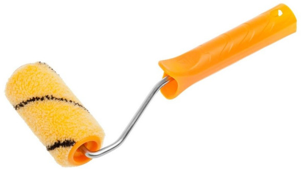 Мини-валик из полиакрила Stayer Dualon 02184-10 сменный, 30 х 100 мм, ворс 12 мм, бюгель 6 мм