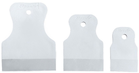 Набор шпателей Matrix 858275, белая резина, 40,60,80 мм, 3 штуки