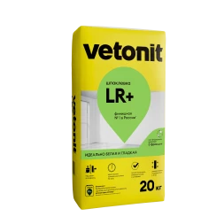 Полимерная финишная шпаклевка Vetonit LR+, 20 кг