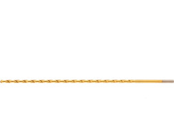 Сверло по металлу Matrix 714305, 5,0х230х300 мм, HSS, Р4М4Х2, покрытие нитридтитан, цилиндрический хвостовик