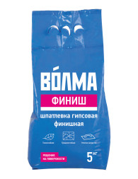 Финишная гипсовая шпатлевка Волма Финиш, 5 кг