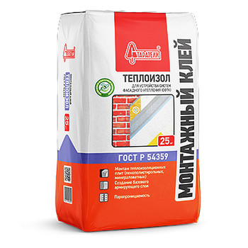Клей монтажный Старатели Теплоизол, 25 кг