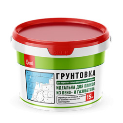 Грунтовка для пористых сильно впитывающих оснований Старатели, 15 кг